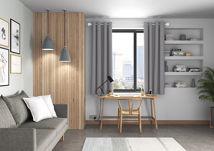 Sunningdale, Slate - Made to Measure Curtains - Image 5